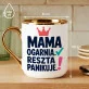 Kubek Z Nadrukiem Na Dzień Mamy Prezent Dla Mamy Kobiety: Mama Idealna Kubek Z Nadrukiem Na Dzień Mamy Prezent Dla Mamy Kobiety: Mama Idealna