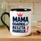 Kubek Z Nadrukiem Na Dzień Mamy Prezent Dla Mamy Kobiety: Mama Idealna Kubek Z Nadrukiem Na Dzień Mamy Prezent Dla Mamy Kobiety: Mama Idealna