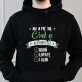 Piękna córka - Bluza męska czarna z kapturem