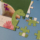 Piękna mądra zdolna ramka - Puzzle magnetyczne