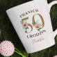 pięknych 50 urodzin kwiaty - Personalizowany Kubek