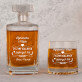  pięknych lat razem - Zestaw Grawerowana Karafka 0,7 i Szklanki Do Whisky
