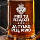 Kufel Dla Psiarza Prezent Dla Mężczyzny: Pies Tu Rządzi