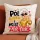 Poduszka Dekoracyjna Na Złote Gody Prezent Dla Kobiety: Zabawna Miłość Poduszka Dekoracyjna Na Złote Gody Prezent Dla Kobiety: Zabawna Miłość