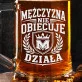 Kufel Na Dzień Mężczyzny Prezent Dla Mężczyzny: Mężczyzna Nie Obiecuje Działa