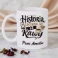 Zestaw Prezenowy z Kubkiem Dla Nauczycielki Historii Na Dzień Nauczyciela Dla Kobiety: Historia Zaczyna Się Od Zestaw Prezenowy z Kubkiem Dla Nauczycielki Historii Na Dzień Nauczyciela Dla Kobiety: Historia Zaczyna Się Od