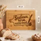 Deska Do Krojenia Na Święta Prezent Dla Kobiety: Kuchenny Humor Szefowej Deska Do Krojenia Na Święta Prezent Dla Kobiety: Kuchenny Humor Szefowej