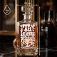 Karafka Do Whisky z Grawerem Dla Najlepszego Przyjaciela Prezent: Tu Lejemy Przyjaźń