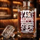 Karafka Do Whisky z Grawerem Dla Najlepszego Przyjaciela Prezent: Tu Lejemy Przyjaźń