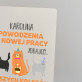 Powodzenia w nowej pracy - Wydruk na szkle akrylowym z podstawką