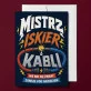 Kartka z Życzeniami Dla Elektryka Dla Mężczyzny: Iskrzący Humor