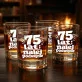 Szklanka Do Whisky Dla 75 Latka Prezent Na 75 Urodziny Dla Mężczyzny: 75 Lat: Nalej Podwójnie Szklanka Do Whisky Dla 75 Latka Prezent Na 75 Urodziny Dla Mężczyzny: 75 Lat: Nalej Podwójnie