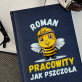 Pracowity jak pszczoła - notatnik A5 z nadrukiem