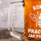 Pracowity jak pszczoła - Personalizowany Kufel