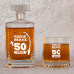  prawdziwe branie - Zestaw Grawerowana Karafka 0,7 i Szklanki Do Whisky