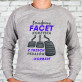 Prawdziwy facet - Bluza męska bez kaptura