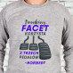 Prawdziwy facet - Bluza męska bez kaptura