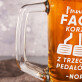 Prawdziwy facet - Personalizowany Kufel