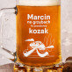 Prawdziwy kozak - Personalizowany Kufel