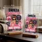 Druk Na Szkle Dla Świeżej Mamy Prezent Na Dzień Mamy Dla Kobiety: Świeża Mama 24/7