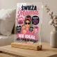 Druk Na Szkle Dla Świeżej Mamy Prezent Na Dzień Mamy Dla Kobiety: Świeża Mama 24/7