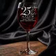 Zestaw Prezenowy Z Kieliszkiem Do Wina Na 25 Rocznicę Ślubu: 25 Lat Razem Zestaw Prezenowy Z Kieliszkiem Do Wina Na 25 Rocznicę Ślubu: 25 Lat Razem