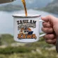 Kubek Emaliowany Dla Programisty Prezent Dla Mężczyzny: Drużyna Kodu Retro