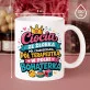 Różowy Zestaw Prezentowy Dla Cioci Ze Żłobka Dla Kobiety: Pół Czarodziejka Różowy Zestaw Prezentowy Dla Cioci Ze Żłobka Dla Kobiety: Pół Czarodziejka