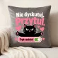 Poduszka Dekoracyjna Na Walentynki Prezent Na Rocznicę Dla Kobiety: Nie Dyskutuj. Przytul. Poduszka Dekoracyjna Na Walentynki Prezent Na Rocznicę Dla Kobiety: Nie Dyskutuj. Przytul.