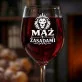 Kieliszek Do Wina Dla Męża Prezent Na Rocznicę Ślubu Dla Mężczyzny: Mąż Z Zasadami