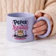 Kubek Z Okrągłym Uchem Na Pępkowe Prezent Dla Kobiety: Pępkowy Humor Kubek Z Okrągłym Uchem Na Pępkowe Prezent Dla Kobiety: Pępkowy Humor