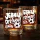 Szklanka Do Whisky Dla Fana Piłki Nożnej Prezent Dla Mężczyzny: Jebnij Z Dystansu!