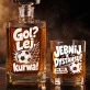Zestaw Do Whisky Dla Fana Piłki Nożnej Prezent Dla Mężczyzny: Gol? Lej, Kurwa! Zestaw Do Whisky Dla Fana Piłki Nożnej Prezent Dla Mężczyzny: Gol? Lej, Kurwa!