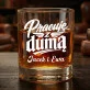 Szklanki Do Whisky z Grawerem Na Święta Dla Pracowników Prezent Dla Chłopaka Pary: Pracuję Z Dumą