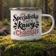 Kubek Emaliowany Dla Koleżanki Prezent Dla Kobiety: Kawowa Ekspertka