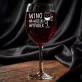 Zestaw Prezenowy Z Kieliszkiem Do Wina Dla Kobiety: Wino Na Wszelki Wypadek Zestaw Prezenowy Z Kieliszkiem Do Wina Dla Kobiety: Wino Na Wszelki Wypadek
