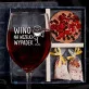 Zestaw Prezenowy Z Kieliszkiem Do Wina Dla Kobiety: Wino Na Wszelki Wypadek Zestaw Prezenowy Z Kieliszkiem Do Wina Dla Kobiety: Wino Na Wszelki Wypadek