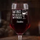 Mega Kieliszek Do Wina z Grawerem Dla Kobiety Prezent Dla Kobiety: Wino Na Wszelki Wypadek Mega Kieliszek Do Wina z Grawerem Dla Kobiety Prezent Dla Kobiety: Wino Na Wszelki Wypadek