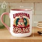 Kubek Z Nadrukiem Na Urodziny Prezent Dla Kobiety: Urodzona Do Braw Kubek Z Nadrukiem Na Urodziny Prezent Dla Kobiety: Urodzona Do Braw