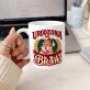 Kubek Z Nadrukiem Na Urodziny Prezent Dla Kobiety: Urodzona Do Braw Kubek Z Nadrukiem Na Urodziny Prezent Dla Kobiety: Urodzona Do Braw