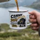 Kubek Emaliowany Na Barbórkę Prezent Dla Górnika Mężczyzny: Górniczy Humor Kubek Emaliowany Na Barbórkę Prezent Dla Górnika Mężczyzny: Górniczy Humor