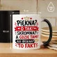 Kubek Z Nadrukiem Na Mikołaja Prezent Dla Kobiety: To Fakt