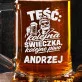 Kufel Personalizowany z Grawerem Dla Teścia Na Urodziny Prezent: Król Świeczek I Piwa Kufel Personalizowany z Grawerem Dla Teścia Na Urodziny Prezent: Król Świeczek I Piwa