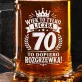 Kufel Na 70 Urodziny Prezent Dla Mężczyzny: 70 To Dopiero Rozgrzewka