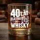 Zestaw Prezentowy Whisky Na 40 Urodziny Dla Mężczyzny: 40 Lat Dojrzewałem Zestaw Prezentowy Whisky Na 40 Urodziny Dla Mężczyzny: 40 Lat Dojrzewałem