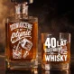 Zestaw Do Whisky Na 40 Urodziny Prezent Dla Mężczyzny: Dojrzały Humor Zestaw Do Whisky Na 40 Urodziny Prezent Dla Mężczyzny: Dojrzały Humor