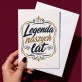 Kartka z Życzeniami Na 90 Urodziny Dla 90 Latka Mężczyzny: Klasyczna Elegancja Kartka z Życzeniami Na 90 Urodziny Dla 90 Latka Mężczyzny: Klasyczna Elegancja