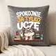 Poduszka Dekoracyjna Dla Nauczyciela Prezent Na Dzień Nauczyciela Dla Mężczyzny: Spokojnie, Ja Tylko Uczę