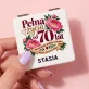 Lusterko Kieszonkowe Na 70 Prezent Dla 70 Latki Kobiety: Pełna Życia Od 70 Lat