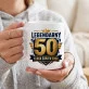 Kubek Z Nadrukiem Na 50 Urodziny Mężczyzny Prezent Na 50 Urodziny Dla Mężczyzny: Legendarny Kubek Z Nadrukiem Na 50 Urodziny Mężczyzny Prezent Na 50 Urodziny Dla Mężczyzny: Legendarny